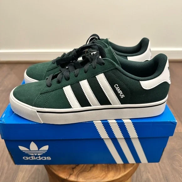 adidas gazelle silver green womens Campus ADV adidas-skateboarding Mens Shoes in coreblack-white for men –  TITUS main image 1